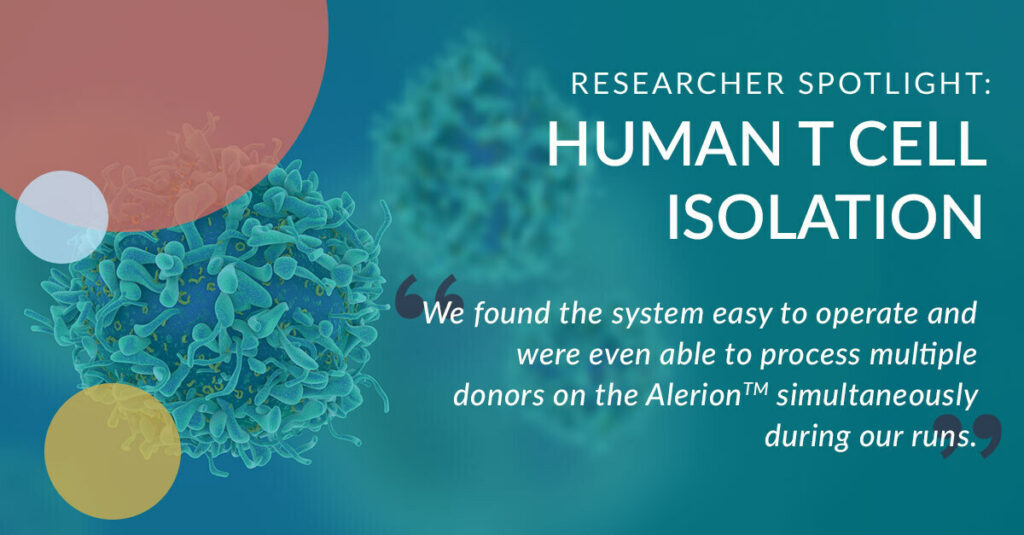 alerion human t cell isolation, poseida case study banner of Human T Cell Isolation for Alerion by Akadeum Life Sciences