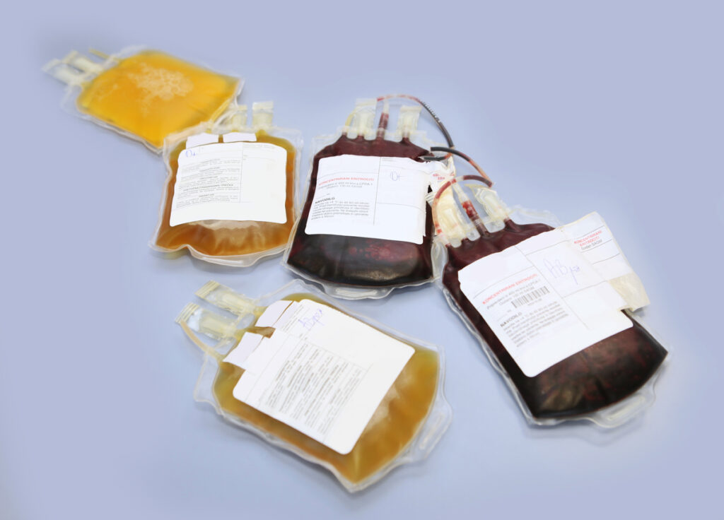 A leukopak is a collection of enriched white blood cells obtained from a blood donor
